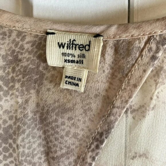 Wilfredpython pattern sheer Dressback cutout XSmall - Picture 3 of 3